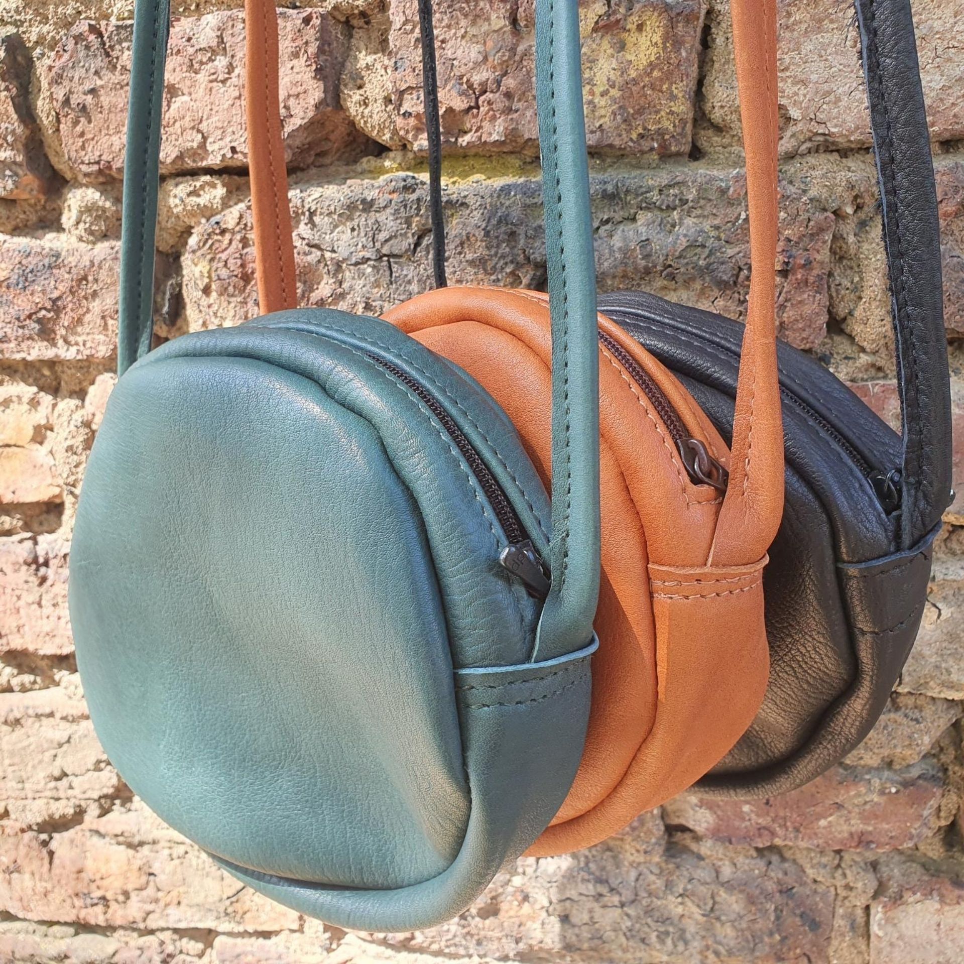 Kleine Runde Tasche
